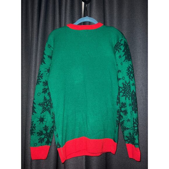 Ugly Christmas Sweater Xmas Size Small Cat - Picture 3 of 3